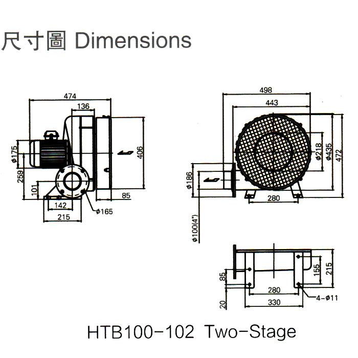 高压鼓风机