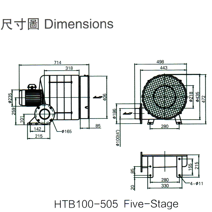 环形高压风机