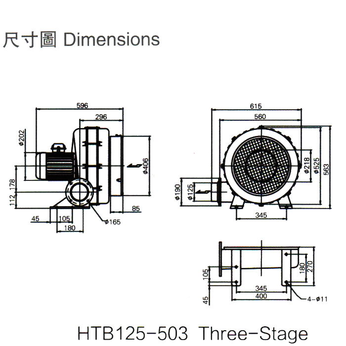 环形高压风机