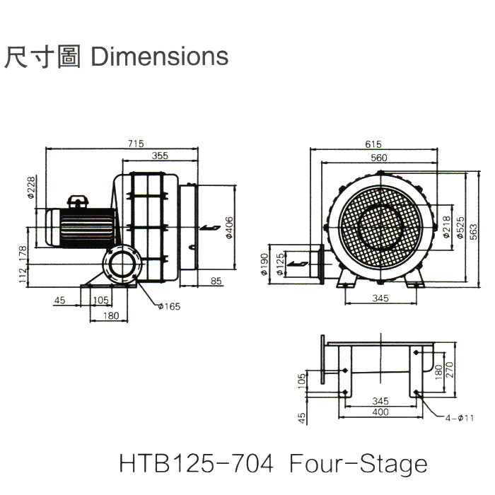 环形高压风机