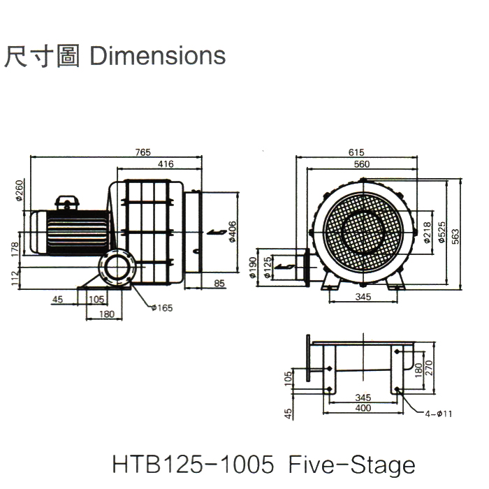 环形高压风机